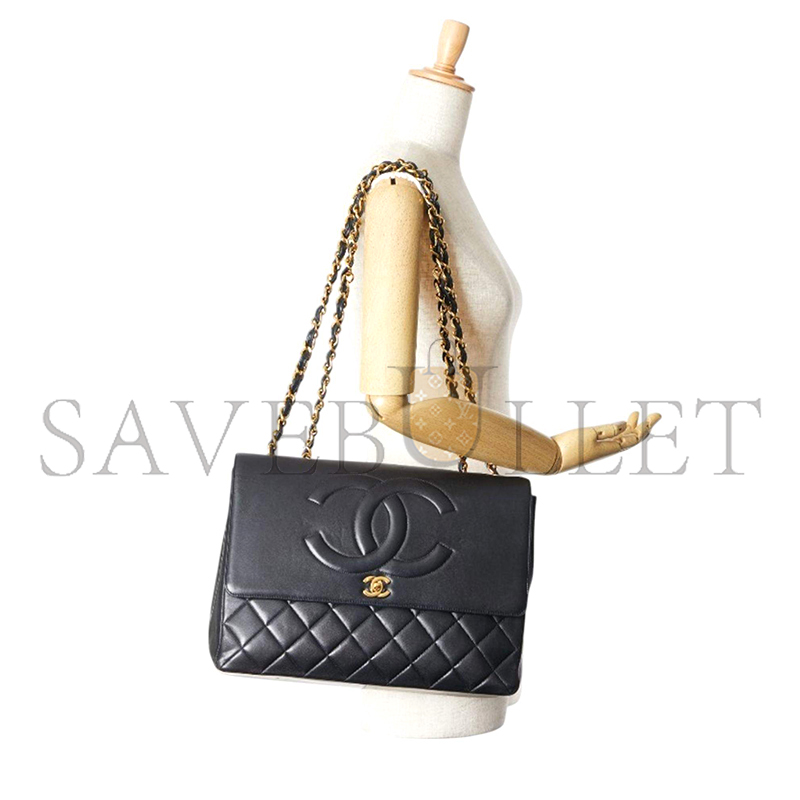 CHANEL CLASSIC FLAP OVERSIZED SHOULDER BAG AP2215 (33*23*11cm)